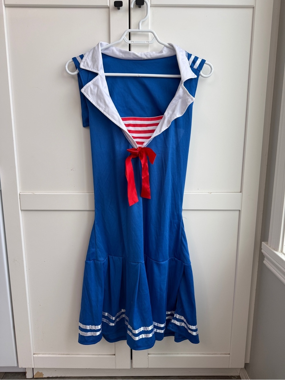 Women’s Sailor Costume Dress Nautical Halloween Cosplay Est Size M/L